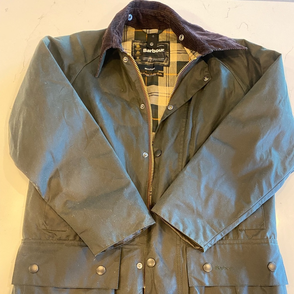 Barbour Men's Dark Green Field Jacket